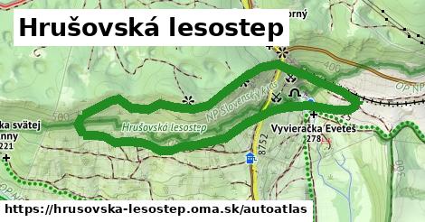 ikona Mapa autoatlas v hrusovska-lesostep