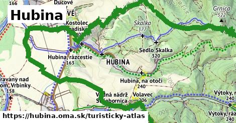 ikona Turistická mapa turisticky-atlas v hubina