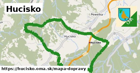 ikona Mapa dopravy mapa-dopravy v hucisko