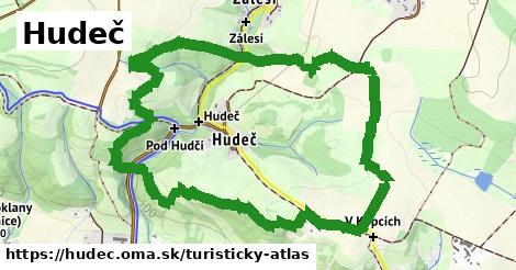 ikona Turistická mapa turisticky-atlas v hudec