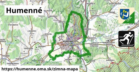 ikona Zimná mapa zimna-mapa v humenne