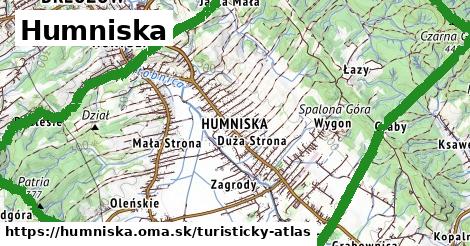 ikona Turistická mapa turisticky-atlas v humniska
