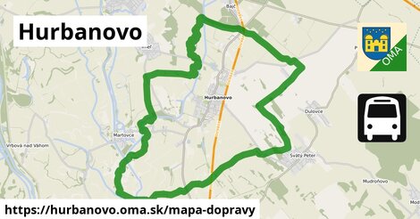 ikona Mapa dopravy mapa-dopravy v hurbanovo