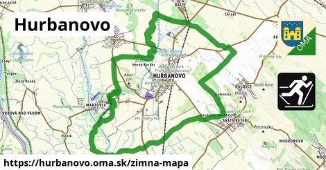 ikona Zimná mapa zimna-mapa v hurbanovo