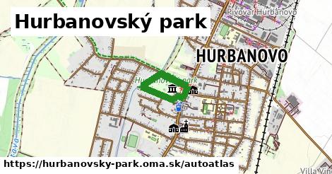ulice v Hurbanovský park