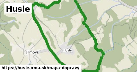 ikona Mapa dopravy mapa-dopravy v husle