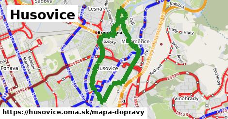 ikona Mapa dopravy mapa-dopravy v husovice