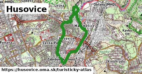 ikona Turistická mapa turisticky-atlas v husovice