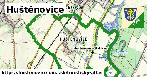 ikona Turistická mapa turisticky-atlas v hustenovice