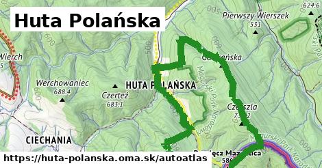 ikona Mapa autoatlas v huta-polanska