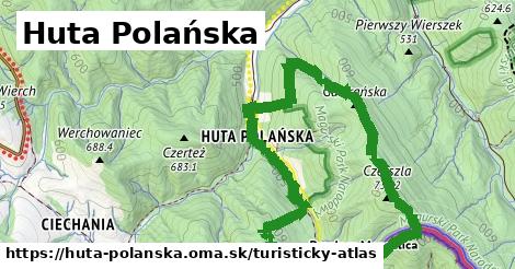 ikona Turistická mapa turisticky-atlas v huta-polanska