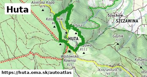 ikona Mapa autoatlas v huta