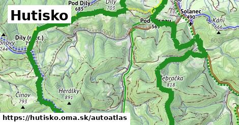 ikona Mapa autoatlas v hutisko