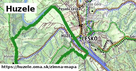 ikona Zimná mapa zimna-mapa v huzele