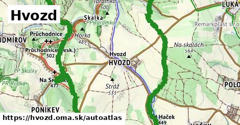 ikona Mapa autoatlas v hvozd