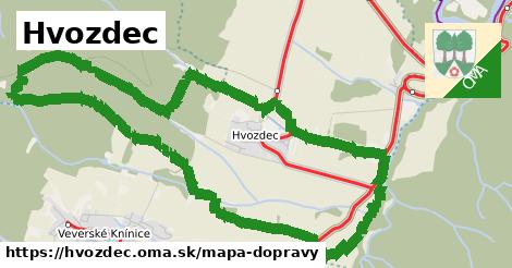 ikona Mapa dopravy mapa-dopravy v hvozdec