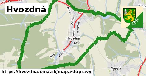 ikona Mapa dopravy mapa-dopravy v hvozdna