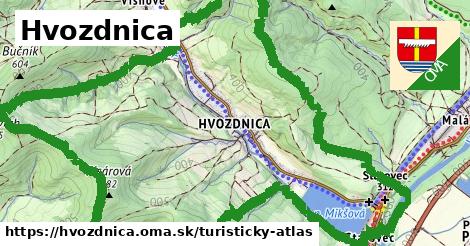 ikona Turistická mapa turisticky-atlas v hvozdnica