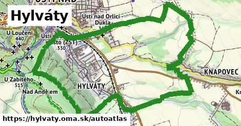 ikona Mapa autoatlas v hylvaty