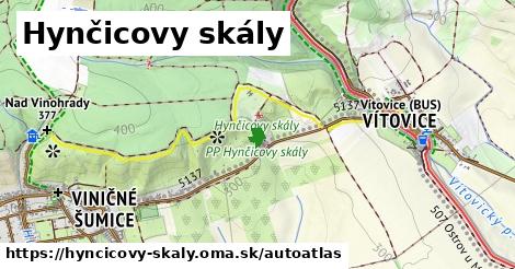 ikona Mapa autoatlas v hyncicovy-skaly