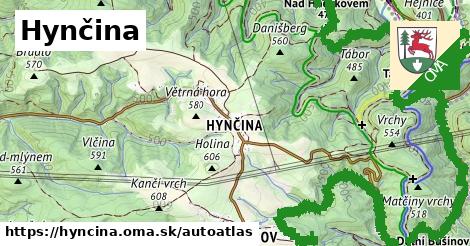 ikona Mapa autoatlas v hyncina