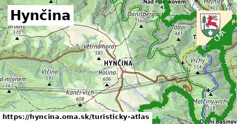 ikona Turistická mapa turisticky-atlas v hyncina