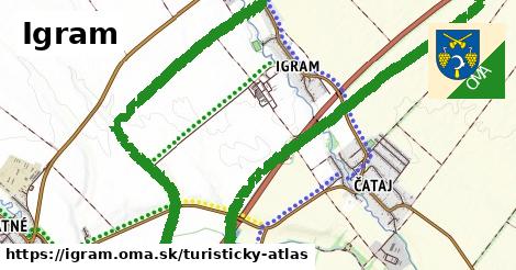 ikona Turistická mapa turisticky-atlas v igram