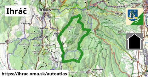 ikona Mapa autoatlas v ihrac