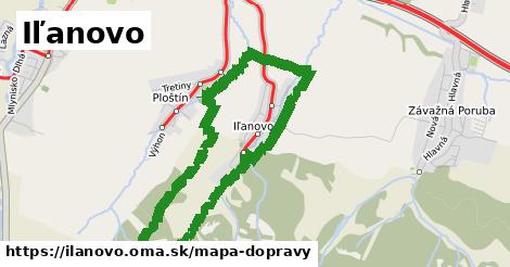 ikona Mapa dopravy mapa-dopravy v ilanovo