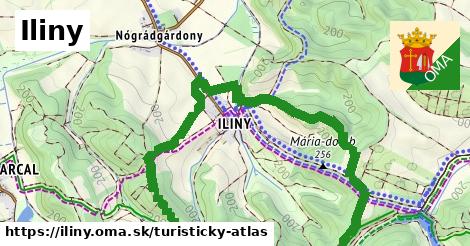 ikona Turistická mapa turisticky-atlas v iliny