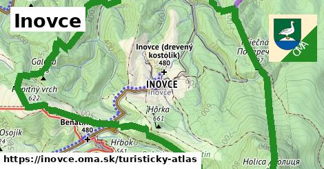 ikona Turistická mapa turisticky-atlas v inovce