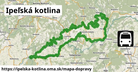 ikona Mapa dopravy mapa-dopravy v ipelska-kotlina