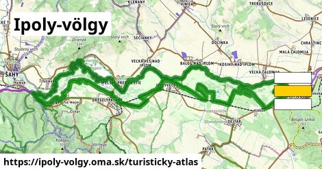 ikona Turistická mapa turisticky-atlas v ipoly-volgy