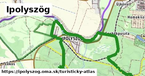 ikona Turistická mapa turisticky-atlas v ipolyszog