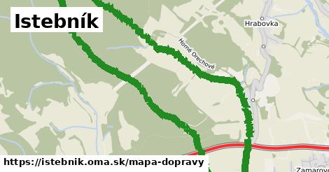 ikona Mapa dopravy mapa-dopravy v istebnik