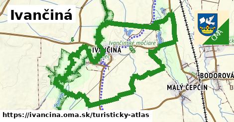 ikona Turistická mapa turisticky-atlas v ivancina