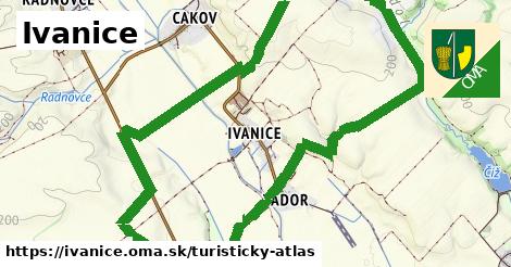 ikona Ivanice: 0 m trás turisticky-atlas v ivanice