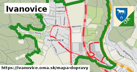 ikona Mapa dopravy mapa-dopravy v ivanovice