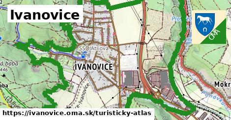 ikona Turistická mapa turisticky-atlas v ivanovice