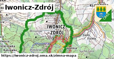 ikona Zimná mapa zimna-mapa v iwonicz-zdroj