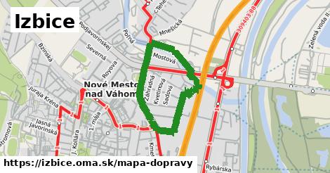 ikona Mapa dopravy mapa-dopravy v izbice