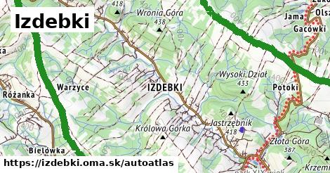 ikona Mapa autoatlas v izdebki