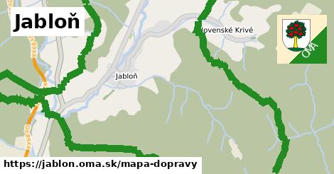 ikona Mapa dopravy mapa-dopravy v jablon