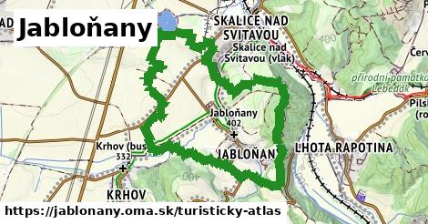 ikona Turistická mapa turisticky-atlas v jablonany