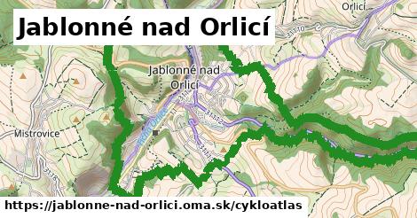 ikona Cyklo cykloatlas v jablonne-nad-orlici