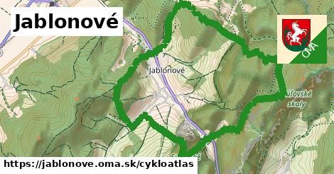 ikona Cyklo cykloatlas v jablonove