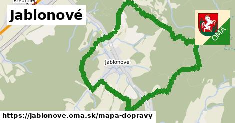 ikona Mapa dopravy mapa-dopravy v jablonove