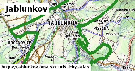 ikona Turistická mapa turisticky-atlas v jablunkov