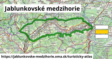 ikona Turistická mapa turisticky-atlas v jablunkovske-medzihorie