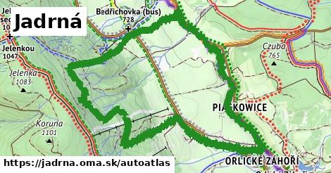 ikona Mapa autoatlas v jadrna